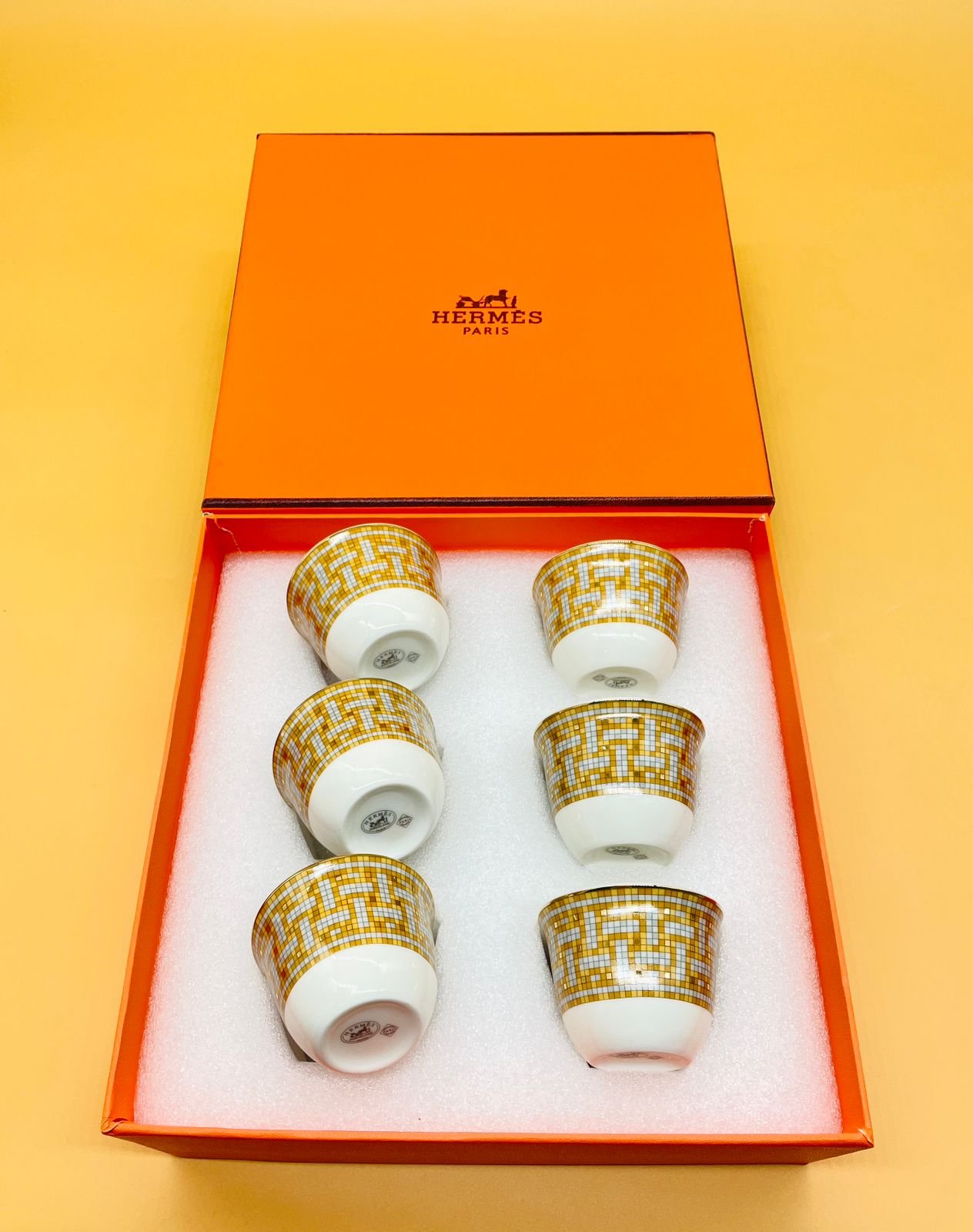 Arabic coffee set 6  from Hermes - Image 2 of 8